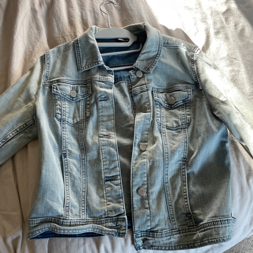 DKNY Light Wash Denim Jacket Medium